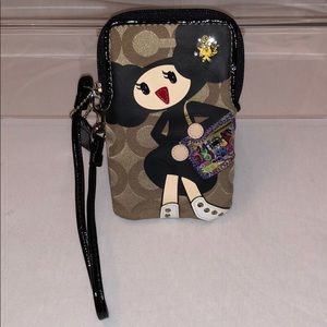 Coach Detailed— Beaded Wristlet